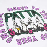 PATTA OWN YOUR OWN MIND LS T-SHIRT - WHITE