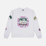 PATTA OWN YOUR OWN MIND LS T-SHIRT - WHITE
