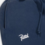 PATTA CLASSIC ACID WASHED STRAIGHT LEG TRACK PANTS - ESTATE BLUE