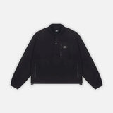 PATTA POLARTEC OVERHEAD FLEECE - BLACK