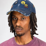 PATTA WHOLE LOTTA LOVE DENIM CAP - BLUE