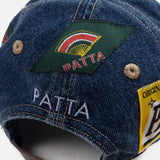 PATTA WHOLE LOTTA LOVE DENIM CAP - BLUE