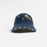 PATTA WHOLE LOTTA LOVE DENIM CAP - BLUE