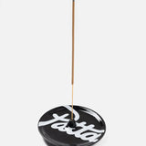 PATTA CERAMIC INCENSE HOLDER - BLACK