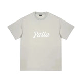 PATTA LOGO TWILL APPLIQUE TSHIRT - FLINT GREY