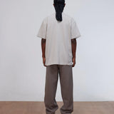 PATTA LOGO TWILL APPLIQUE TSHIRT - FLINT GREY