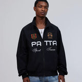 PATTA RACING TEAM TRACK JACKET - BLACK