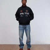 PATTA RACING TEAM TRACK JACKET - BLACK