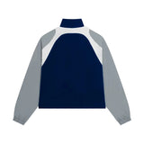 PATTA SERPENTINE TRACK JACKET - NAVY IRIS