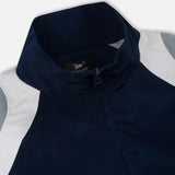 PATTA SERPENTINE TRACK JACKET - NAVY IRIS
