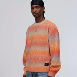PATTA SPACE DYE CABLE KNITTED SWEATER - MULTI