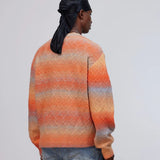 PATTA SPACE DYE CABLE KNITTED SWEATER - MULTI