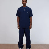 PATTA WAFFLE SCRIPT TSHIRT - NAVY