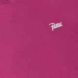 PATTA SCRIPT LOGO T-SHIRT - BOYSENBERRY
