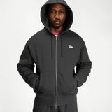 PATTA CLASSIC HEAVYWEIGHT ZIP UP HOODED SWEAT  - FORGED IRON GREY