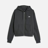 PATTA CLASSIC HEAVYWEIGHT ZIP UP HOODED SWEAT  - FORGED IRON GREY