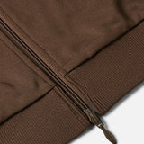 PATTA TRICOT TRACK JACKET - CHESTNUT