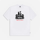 PATTA DJ SKULLY T-SHIRT - WHITE