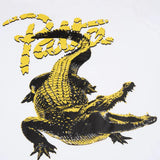 PATTA CROCO T-SHIRT - WHITE