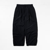 CANDICE AIR NYLON PANT - BLACK
