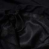 CANDICE AIR NYLON PANT - BLACK