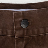 CANDICE WASHED PLEATED PANTS - BROWN