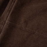 CANDICE WASHED PLEATED PANTS - BROWN