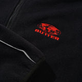 UMBRO + BUTTER POLARTEC ZIP-THROUGH JACKET - BLACK