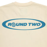 ROUND TWO OVAL SS TSHIRT - CREAM