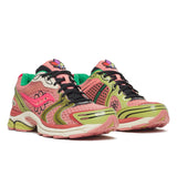 SAUCONY " JAE TIP - FLOWERS GROW UPTOWN " PROGRID TRIUMPH 4 - PEACH / LEAF