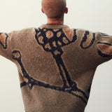 CANDICE DESIRE MOHAIR SWEATER - TAN