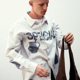 CANDICE SPECIAL OXFORD LS SHIRT - GREY