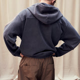 CANDICE EDWARD ZIP HOODIE - MIDNIGHT