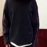 CANDICE RACER LS TSHIRT - BLACK