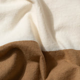 EDMMOND STUDIOS STRIPED TOP BROWN TSHIRT - BROWN