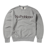 NO PROBLEMO SWEATSHIRT - GREY MARL