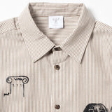 CANDICE DISCOVERY LS SHIRT - BROWN