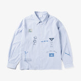 CANDICE PLEASE HOLD SHIRT - BLUE