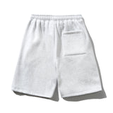 BUTTER SKETCH FLEECE SHORTS - ASH GREY