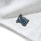 BUTTER SKETCH FLEECE SHORTS - ASH GREY