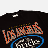 BRICKS & WOOD LOS ANGELES BRICKS TSHIRT - BLACK