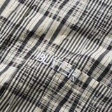 BUTTER SPRING SS SHIRT - BLACK / CREAM