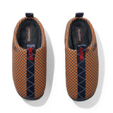 BUTTER + SUBU  WOVEN SANDAL - TAN / NAVY