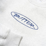 BUTTER TEAM PANEL CREWNECK - ASH GREY