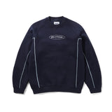 BUTTER TEAM PANEL CREWNECK - NAVY