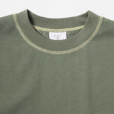 CANDICE CONTRAST SS TSHIRT - SAGE