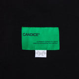 CANDICE CONTRAST SS TSHIRT - BLACK