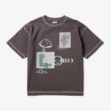 CANDICE FOCUS SS TSHIRT - CHARCOAL