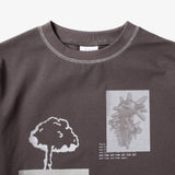 CANDICE FOCUS SS TSHIRT - CHARCOAL