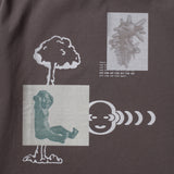 CANDICE FOCUS SS TSHIRT - CHARCOAL